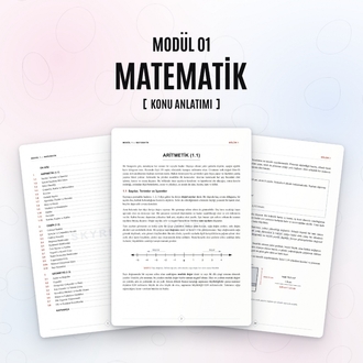 Modül 1 - Matematik