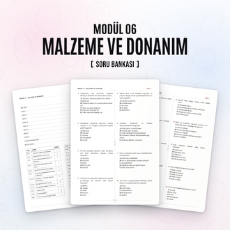 Modül 6 - Malzeme ve Donanım