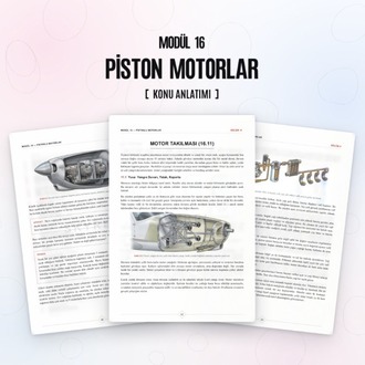 Modül 16 - Piston Motorlar (Set)