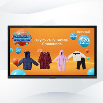 Ürün Hizmet Bilgi / Reklam Ekranı (24 Inc)