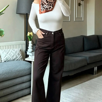Acı Kahve İspanyol Pantalon
