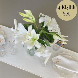 Pure Lily 4 Kişilik Set