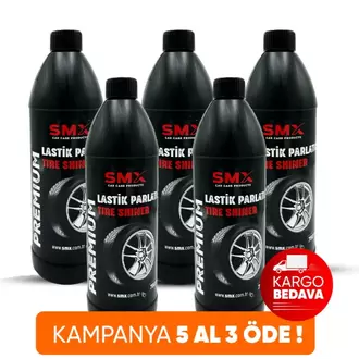Lastik Parlatıcı 750 ml 5 Adet  5 Al, 3 Öde!
