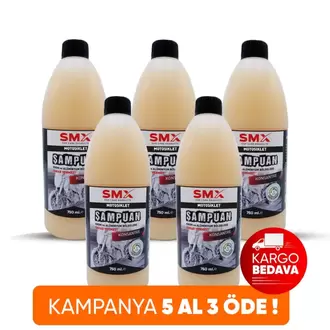 Motosiklet Şampuanı 750 ml  5 Al, 3 Öde!