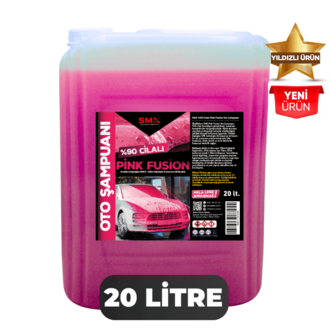 SMX SMX %90 cilalı Pink Fusion Oto Şampuanı 20 LT