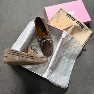 Miu Miu Loafer Beige