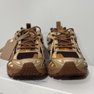 OFF-White Be Right Back Sneakers in DARK BROWN 36-47