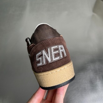 GGDB Ball Star in brown suede with brown leather 35-45
