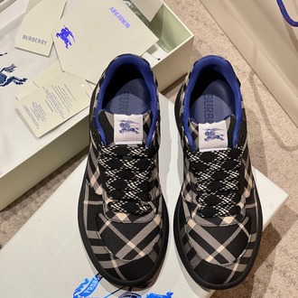 Burberry Check Terrace Siyah Erkek Spor Ayakkabı 35-45