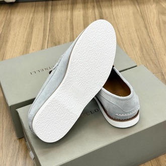 BRUNELLO CUCINELLI Suede Penny Loafers 39-45