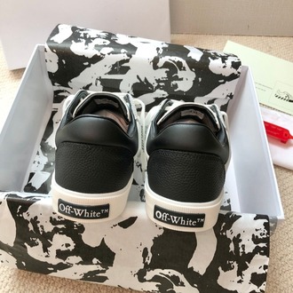 OFF-White Low Vulcanized BLACK&White Sneaker 35-45