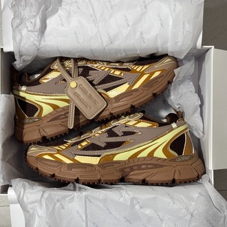OFF-White Be Right Back Sneakers in DARK BROWN 36-47