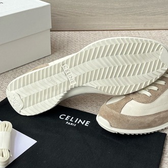 Celine RACER SNEAKER OPTIC WHITE / BROWN 39-45