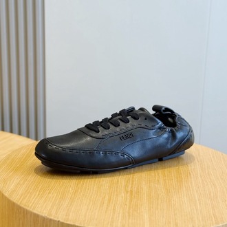 Fendi - Fit Siyah Erkek Deri Sneaker 38-45