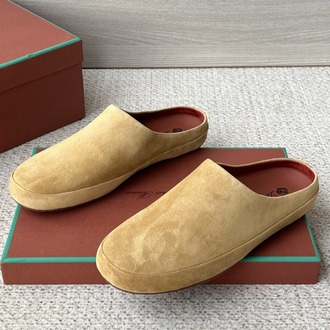 Loro Piana Tomori Sabot Suede Mule 39-45