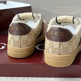 Gucci Screener sneaker in sand GG canvas 35-45
