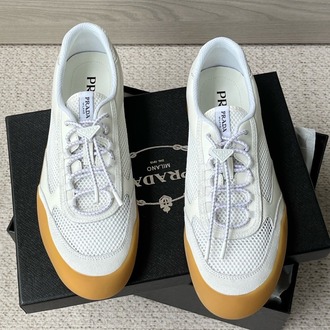 Prada Speedrock File Spor Ayakkabı Tebeşir Beyazı 39-45