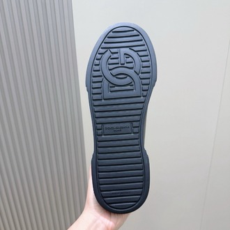 Dolce&Gabbana Siyah Erkek Portofino Siyah Erkek Deri Sneaker 38-45