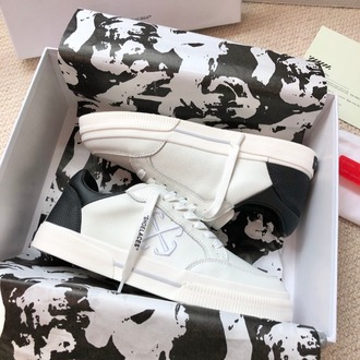 OFF-White Low Vulcanized BLACK&White Sneaker 35-45