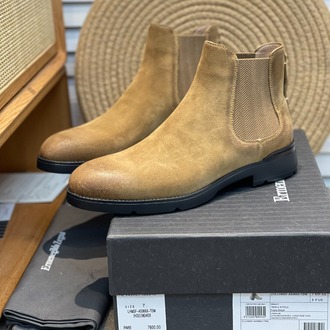 Zegna Camel Cortina Chelsea Boots 39-45