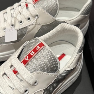 Prada America’s Cup Kauçuk ve Bike Kumaş Spor Ayakkabı 38-45