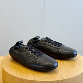 Fendi - Fit Siyah Erkek Deri Sneaker 38-45