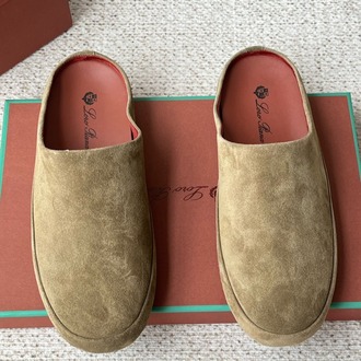 Loro Piana Tomori Sabot Suede Mule 39-45