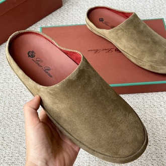 Loro Piana Tomori Sabot Suede Mule 39-45