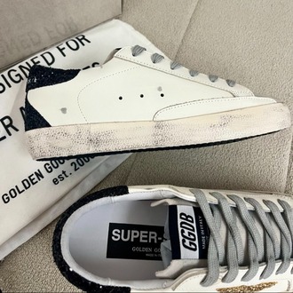 Golden Goose Off-White Super-Star OPTIC Classic Sneaker 35-40