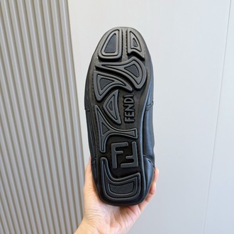 Fendi - Fit Siyah Erkek Deri Sneaker 38-45
