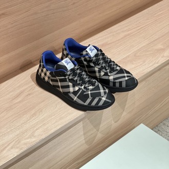 Burberry Check Terrace Siyah Erkek Spor Ayakkabı 35-45