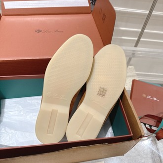 Loro Piana Summer Walk Loafer Suede Light Wood Smoke 39-46