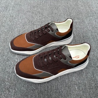 Santoni Süet Deri Logolu Sneakaer 38-46