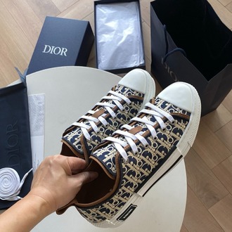 B23 League Low-Top Sneaker Blue and Beige 35-45