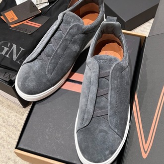 Zegna Suede Triple Stitch™ Sneakers 39-46