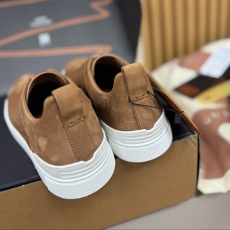 ZEGNA Deerskin Triple Stitch Leather 38-46