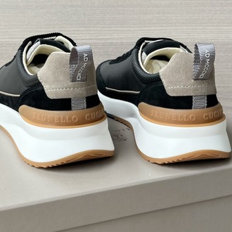 Brunello Cucinelli - Perforated Leather & Suede Sneaker 39-45