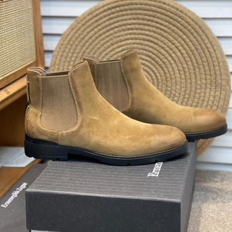 Zegna Camel Cortina Chelsea Boots 39-45