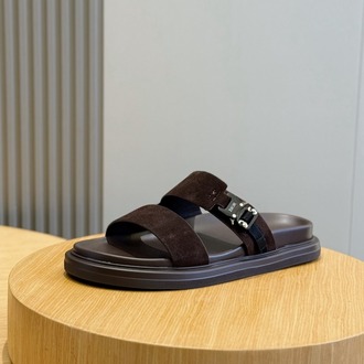 Aqua Sandal Deep Brown Suede 38-45
