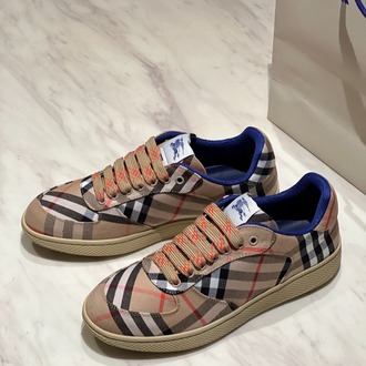 Burberry Bej Erkek Check Terrace Bej Erkek Spor Ayakkabı 35-45
