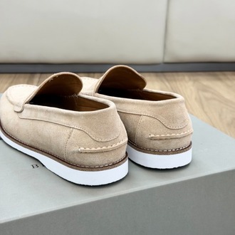 BRUNELLO CUCINELLI Suede Penny Loafers 39-45