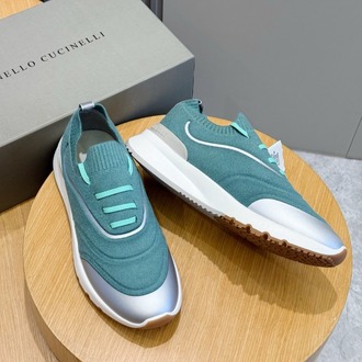 Brunello Cucinelli Knit Panelled Sneakers 38-45