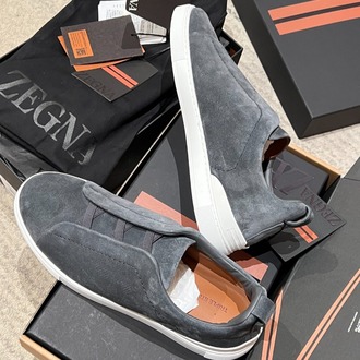 Zegna Suede Triple Stitch™ Sneakers 39-46