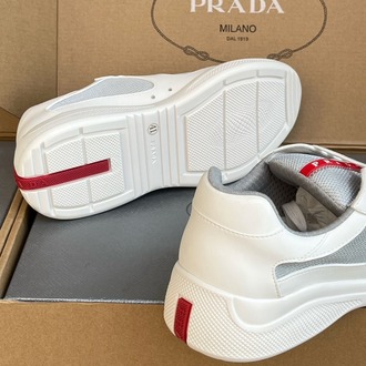 Prada America’s Cup Kauçuk ve Bike Kumaş Spor Ayakkabı 39-45