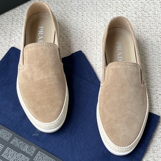 Prada Süet Loafer - Kahverengi 39-45
