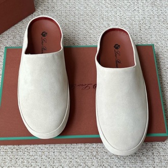 Loro Piana Tomori Sabot Suede Mule 39-45