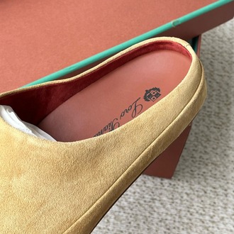 Loro Piana Tomori Sabot Suede Mule 39-45