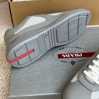 Prada America’s Cup Kauçuk ve Bike Kumaş Spor Ayakkabı 39-45