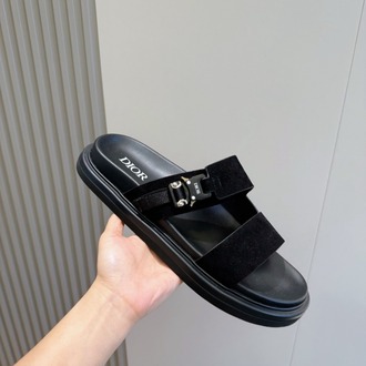 Aqua Sandal Black Suede 38-45