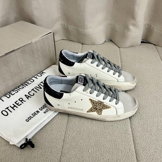 Golden Goose Off-White Super-Star OPTIC Classic Sneaker 35-40